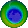 Antarctic Ozone 2016-09